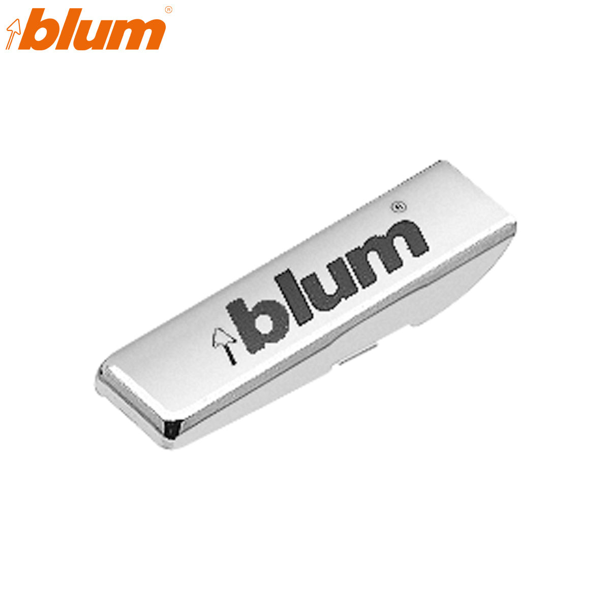 BLUM HINGE ARM COVER CAP CRANKED SYMMETRICAL 94M3603 by JULIUS BLUM UK LTD