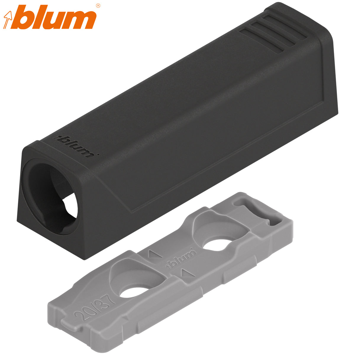 BLUM TIP-ON DOOR ADAPTER PLATE SHORT HORIZONTAL SCREW CBK