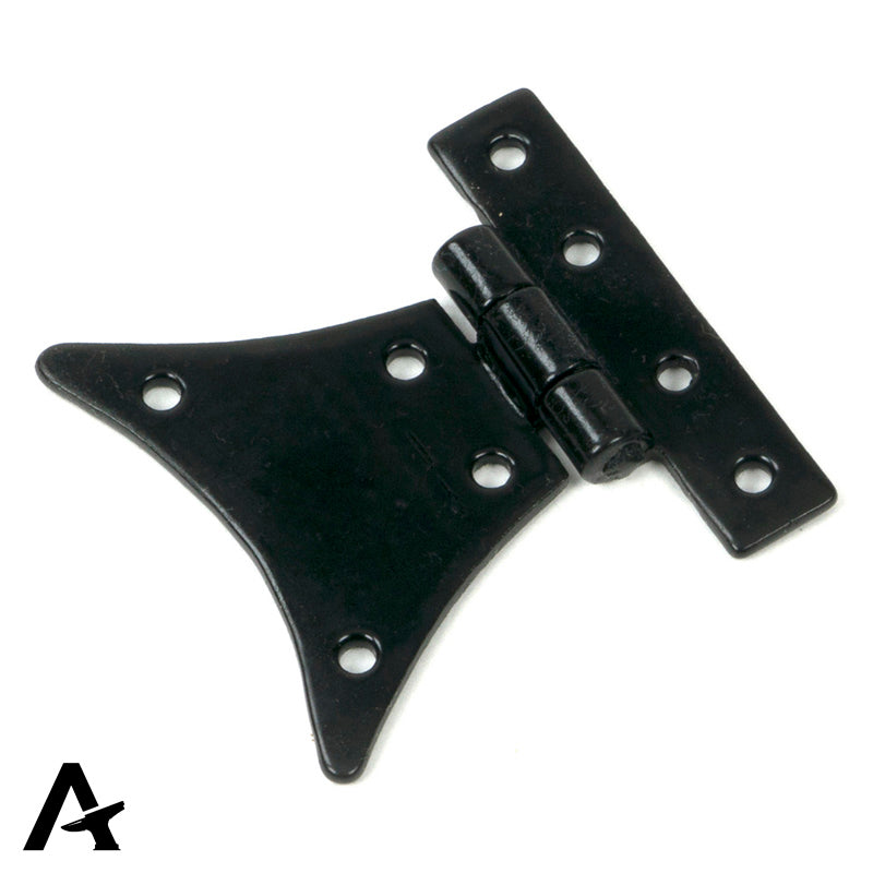 HALF BUTTERFLY HINGE PR 50x50x8 BLK