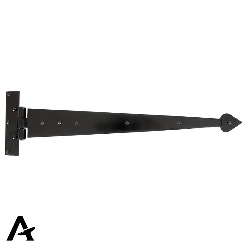 ARROW HEAD T HINGE 562x156 BLK
