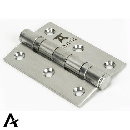 BUTT HINGE BB PR 076x50 SSS - 91038 by MARCHES (ANVIL) ARCHITECTURAL HARDWARE