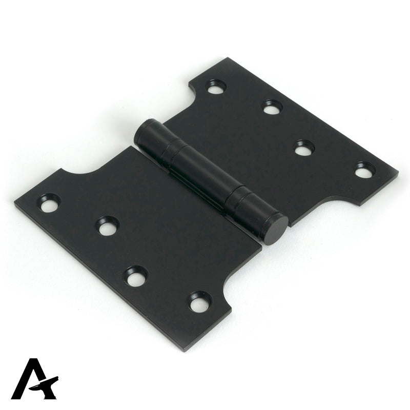 PARLIAMENT HINGE 128x102x55 BLK