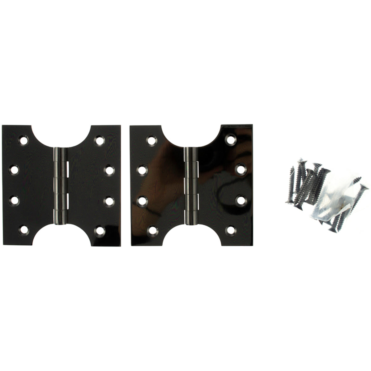 PARLIAMENT HINGE 102x51x102 BRS/BKN by CHASE ATLANTIC