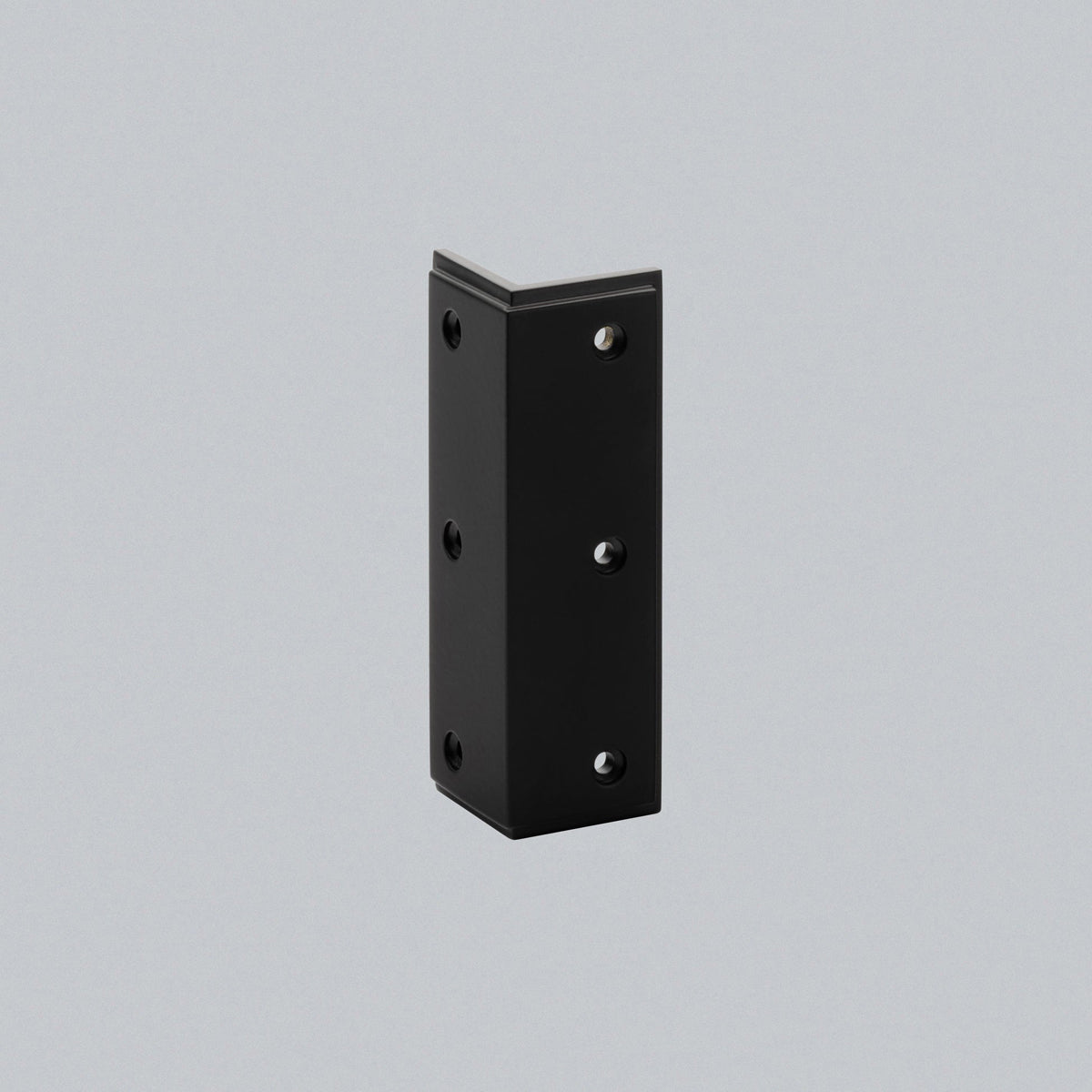 H&H SKIRTING PROTECTOR 80x26x26 MBK - GSKI080MBL by MARCHES (ANVIL) ARCHITECTURAL HARDWARE