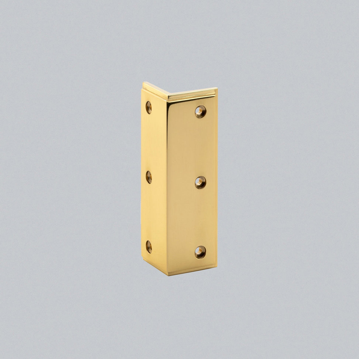 H&H SKIRTING PROTECTOR 80x26x26 PBR - GSKI080PBL by MARCHES (ANVIL) ARCHITECTURAL HARDWARE