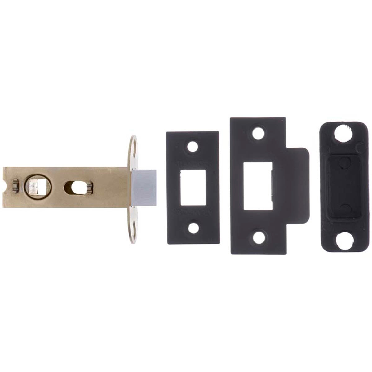 AL25 BOLT THROUGH TUBULAR LATCH 45BS 63 MBK