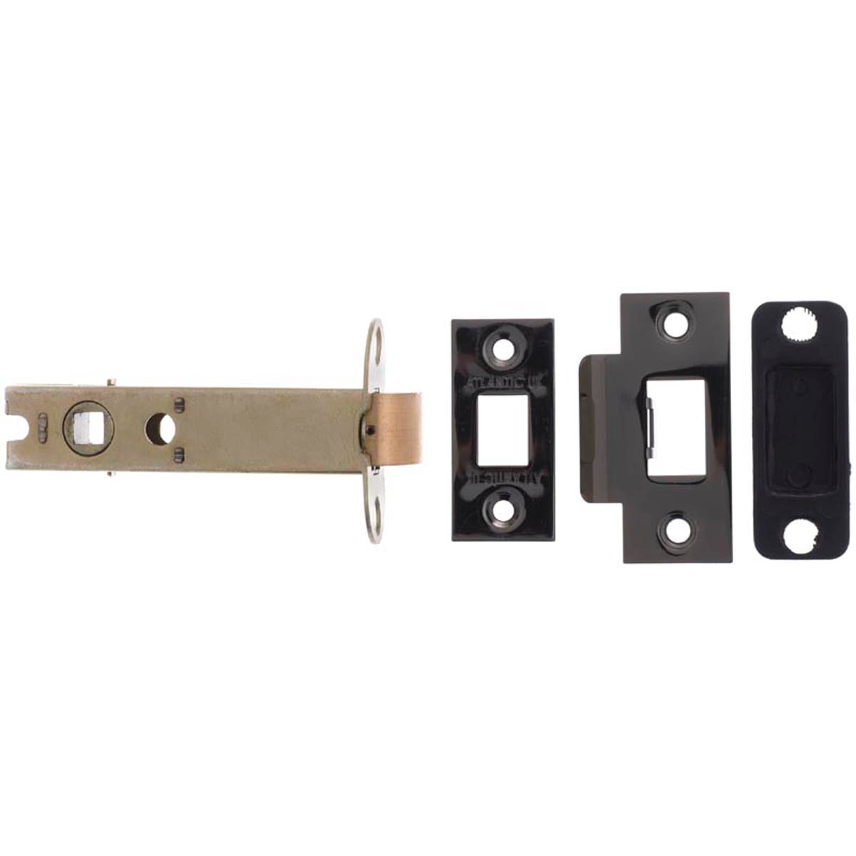 AL4 HD SPRUNG BOLT THROUGH LATCH 75BS 100 BKN