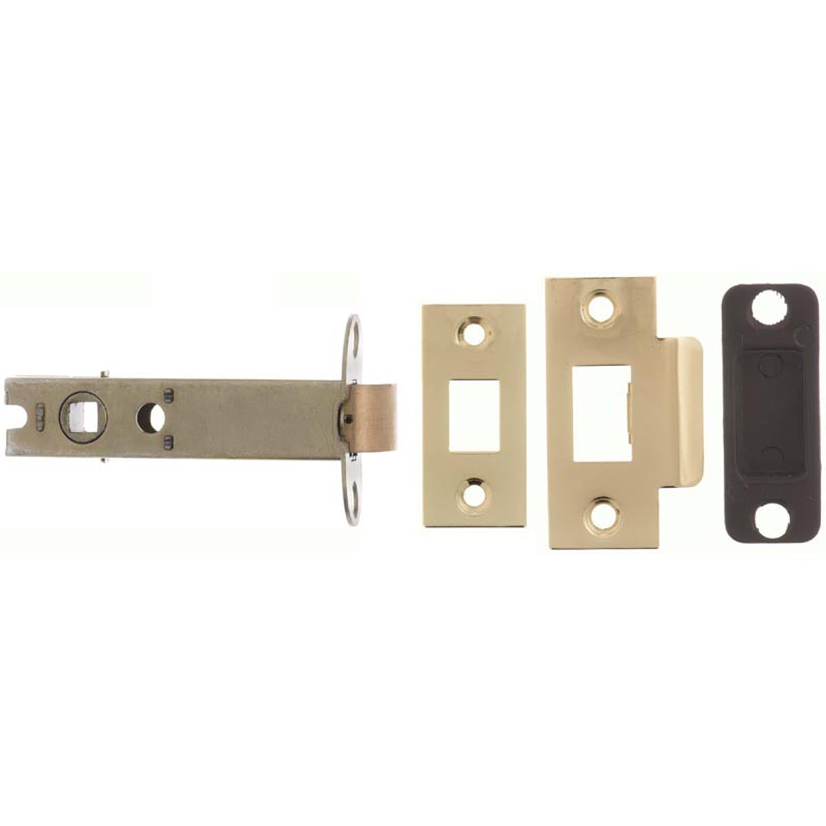 AL4 HD SPRUNG BOLT THROUGH LATCH 75BS 100 PBR