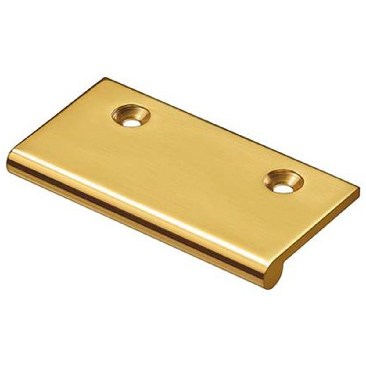 EDGE PULL+SCR RND FLT 0075 BRS/PLB
