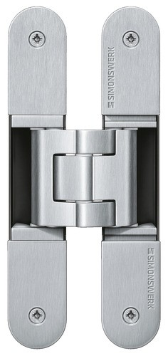 TECTUS TE340 3D HINGE 160x28 146 SATIN CHROME by SIMONSWERK UK LTD