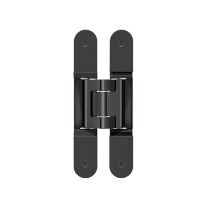 SIMONSWERK TECTUS TE540 hinge in RAL 9005 Matt Black (SW107); representative finish photo only, not the TE640 model supplied
