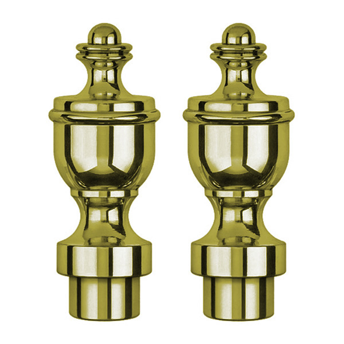 DECORATIVE FINIAL SET2 URN/SLF