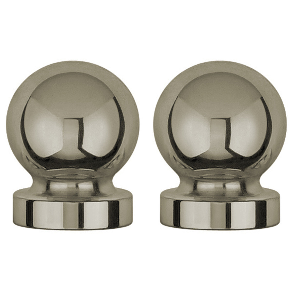 DECORATIVE FINIAL SET2 BALL/SNP