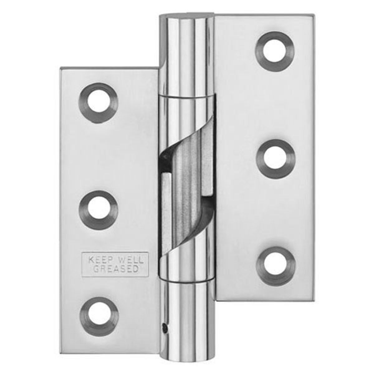 UNWASHERED RISE HINGE 075x67 LH/BCP