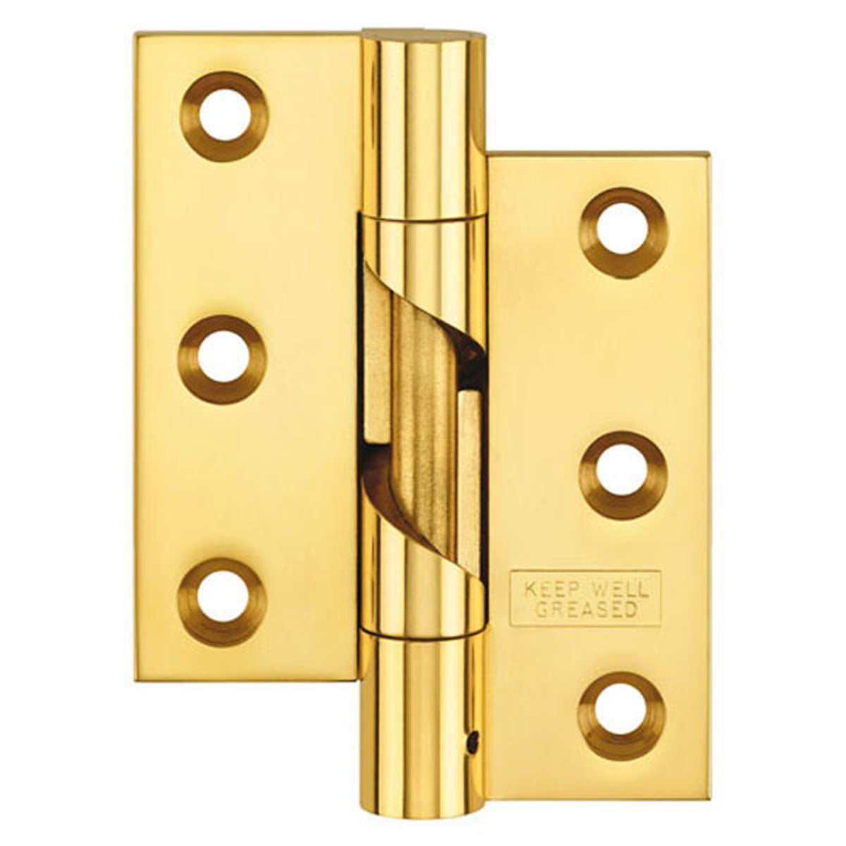 UNWASHERED RISE HINGE 075x67 RH/PLB