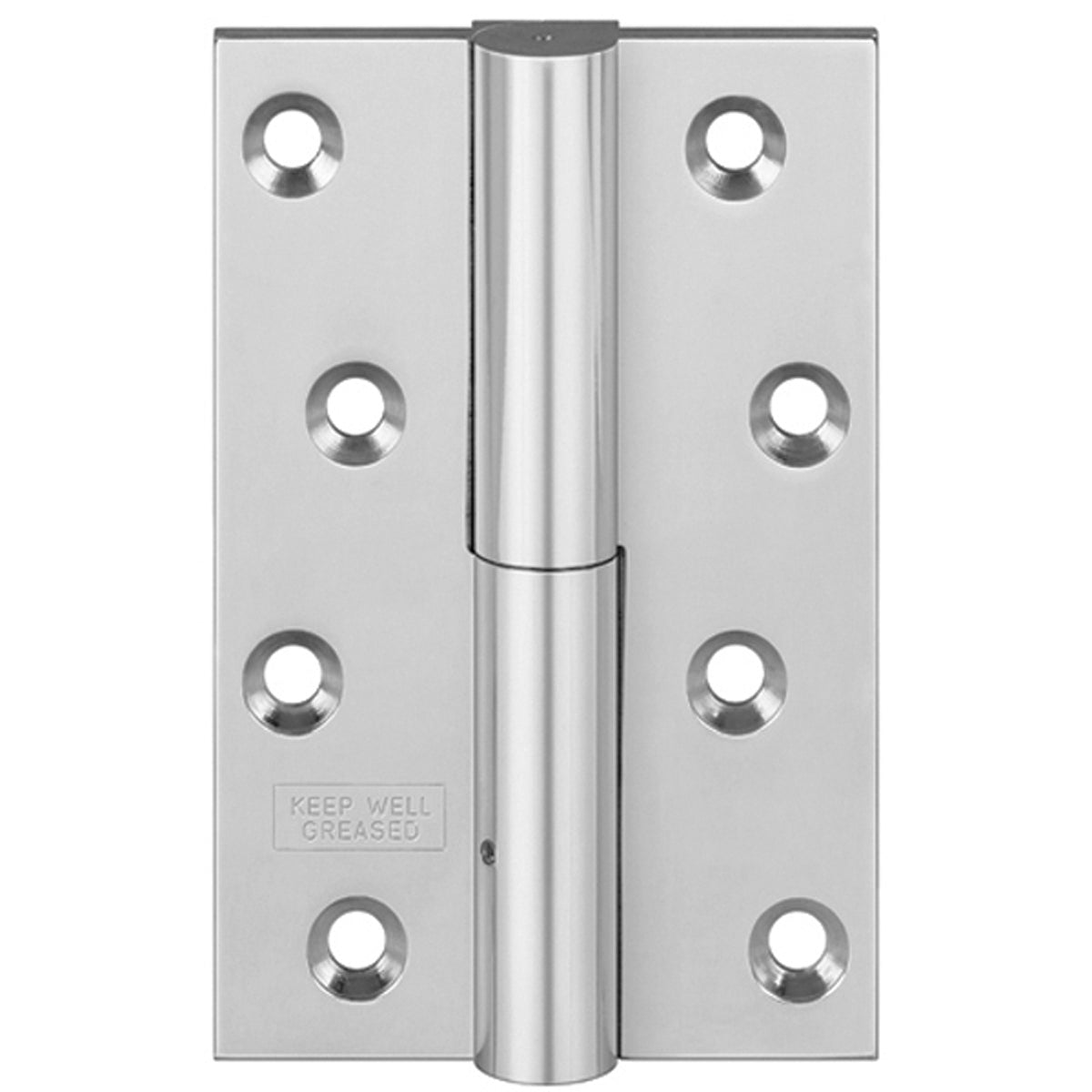 UNWASHERED SUPP HINGE 100x67 RH/BCP