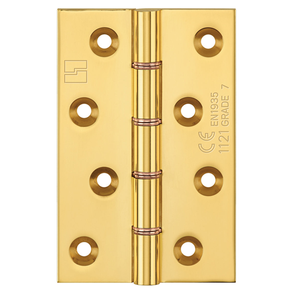 DPBW CE BUTT HINGE 100x65 BRS/PLB