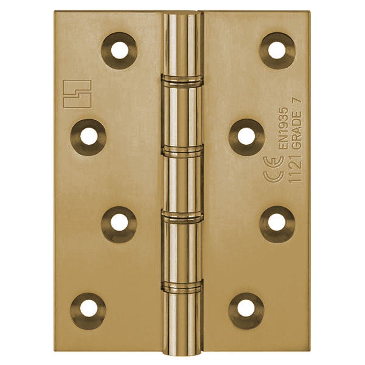 DPBW CE BUTT HINGE 100x75 BRS/AGB