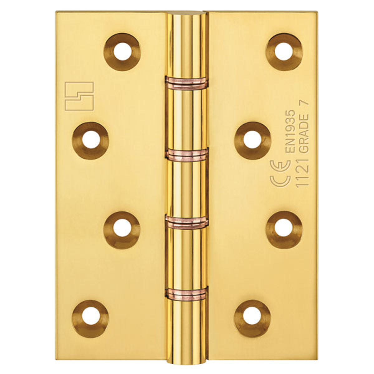 DPBW CE BUTT HINGE 100x75 BRS/PLB