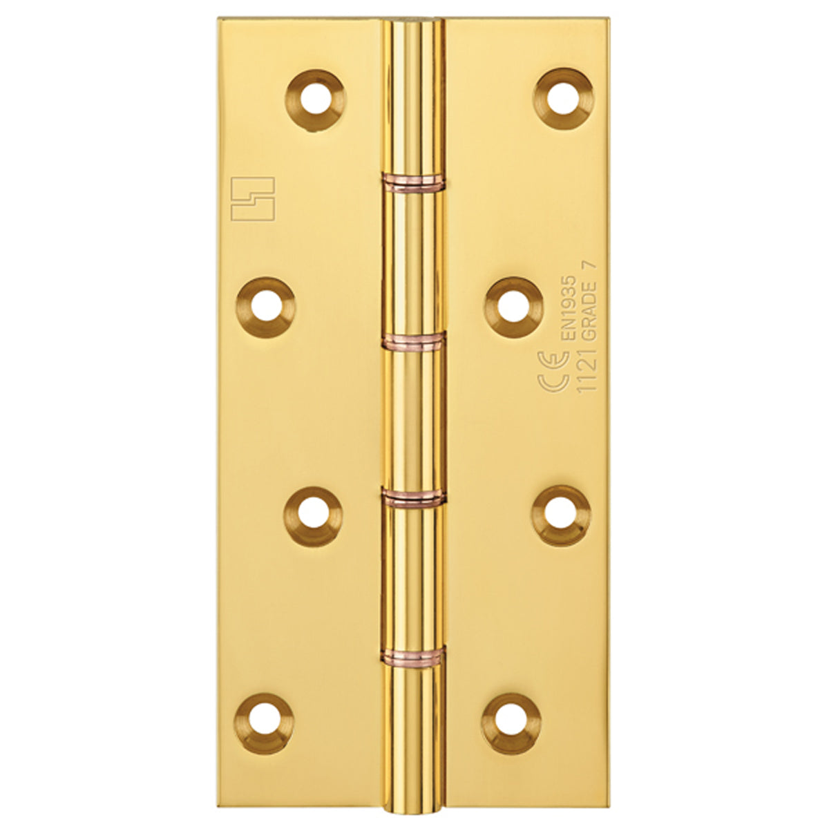 DPBW CE BUTT HINGE 152x75 BRS/PLB