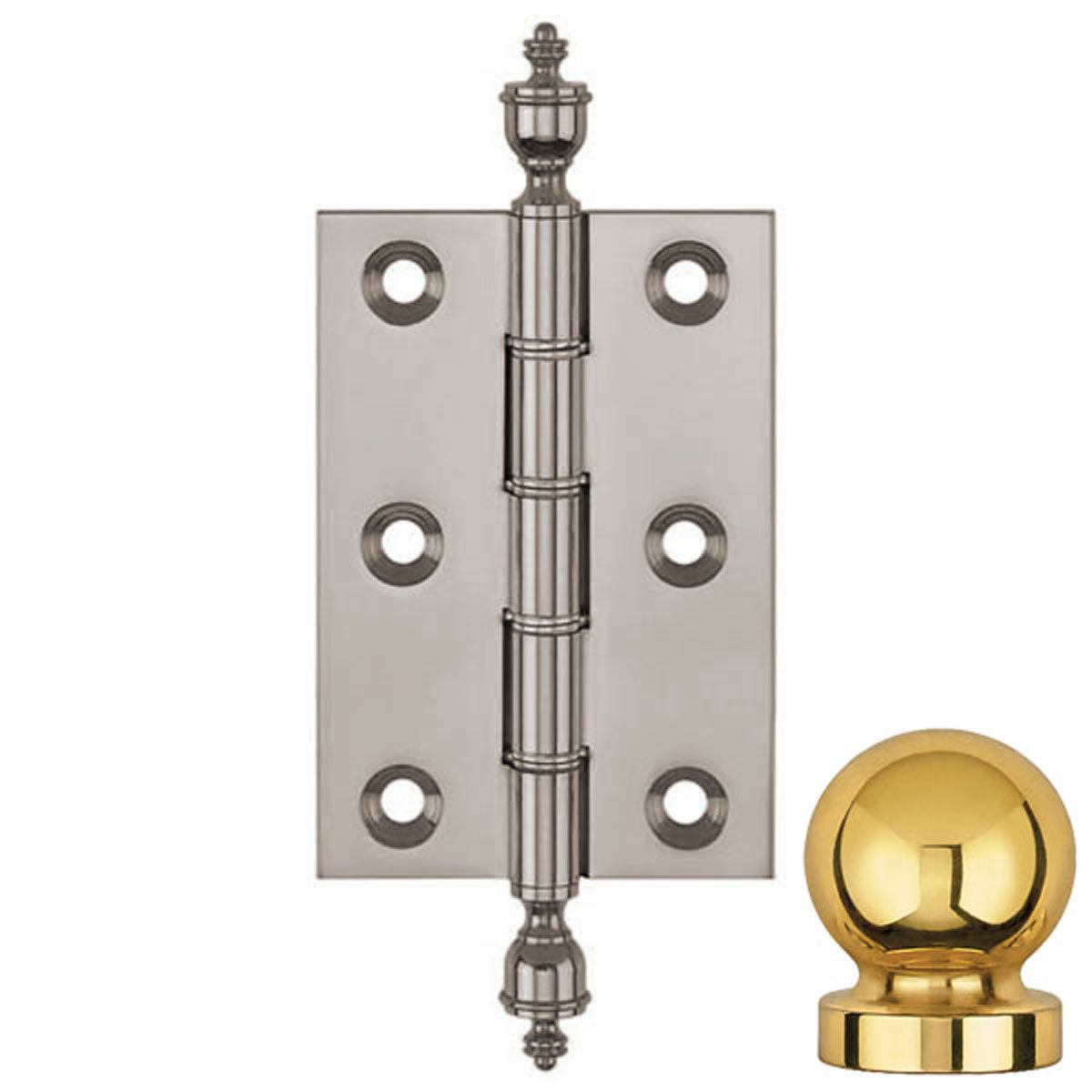 DPBW BUTT HINGE 075x50 BALL/ANP