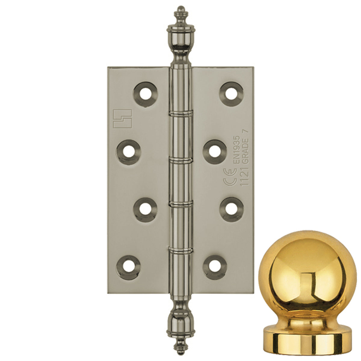 DPBW CE BUTT HINGE 100x65 BALL/SNP
