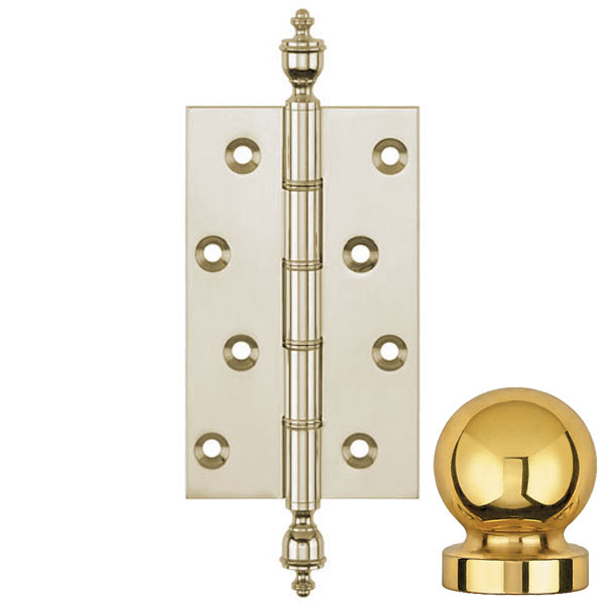 DPBW BUTT HINGE 127x75 BALL/BNP