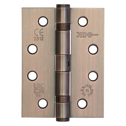 JEDO BALL BEARING HINGE G11 102x76x2.7 ST/BRZ J8500BR