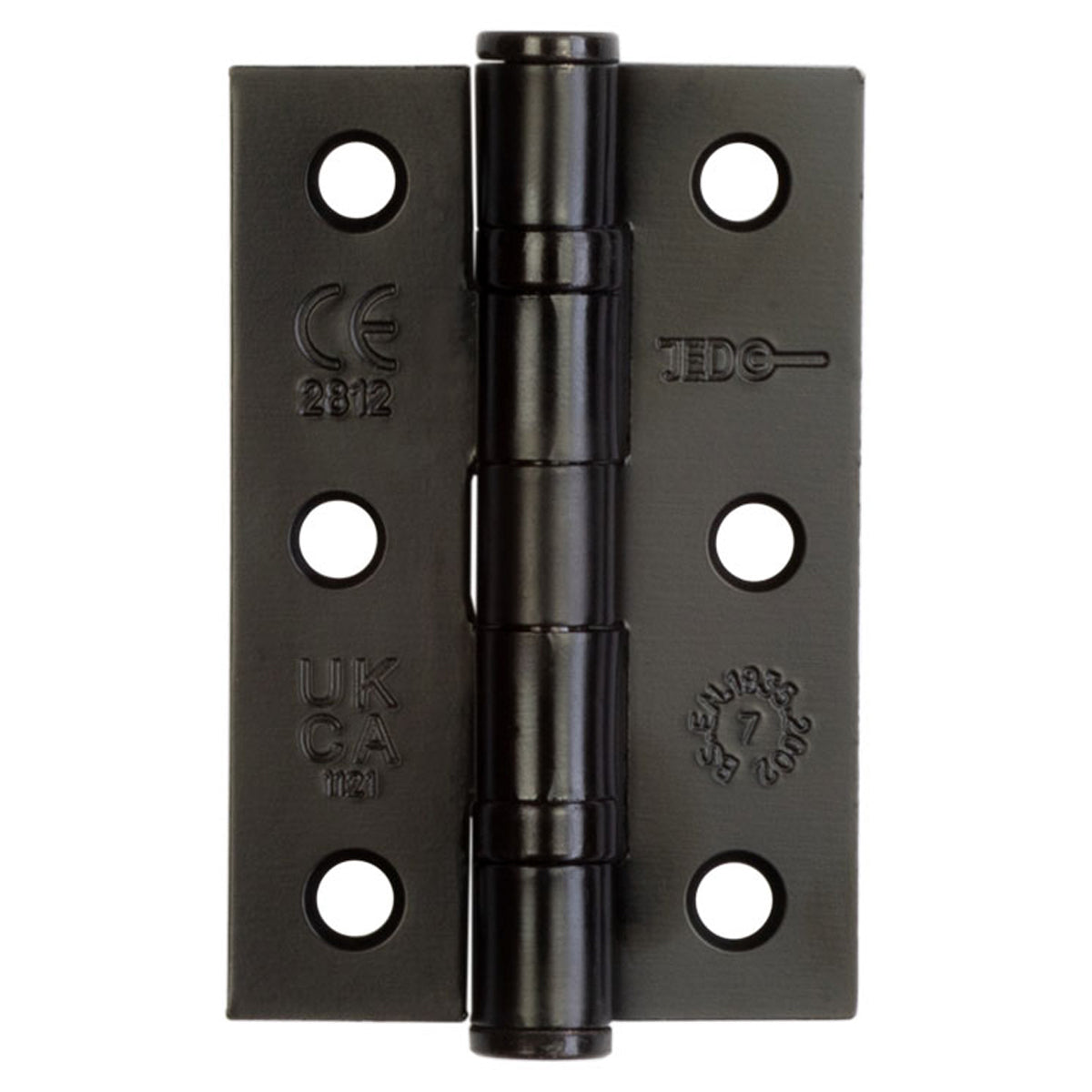 JEDO BALL BEARING HINGE G7 76x50x2.2 ST/BLK J8502BL
