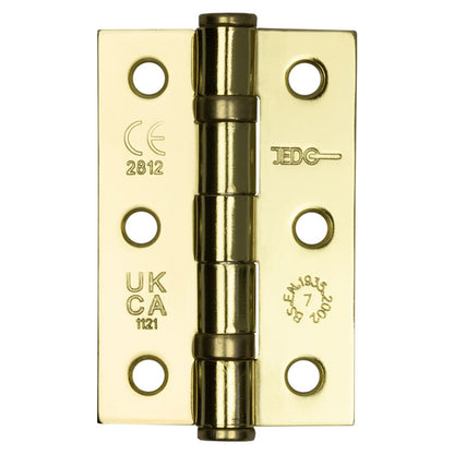 JEDO BALL BEARING HINGE G7 76x50x2.2 ST/EBR J8502EB
