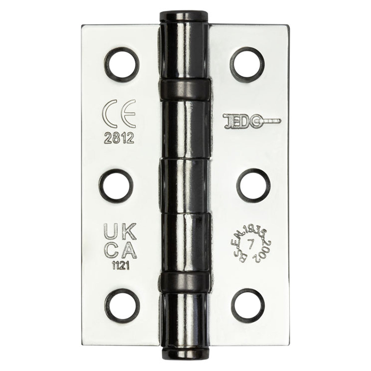 JEDO BALL BEARING HINGE G7 76x50x2.2 ST/PCP J8502PC