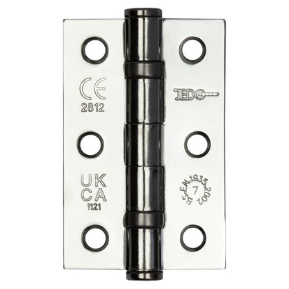 JEDO BALL BEARING HINGE G7 76x50x2.2 ST/PCP J8502PC