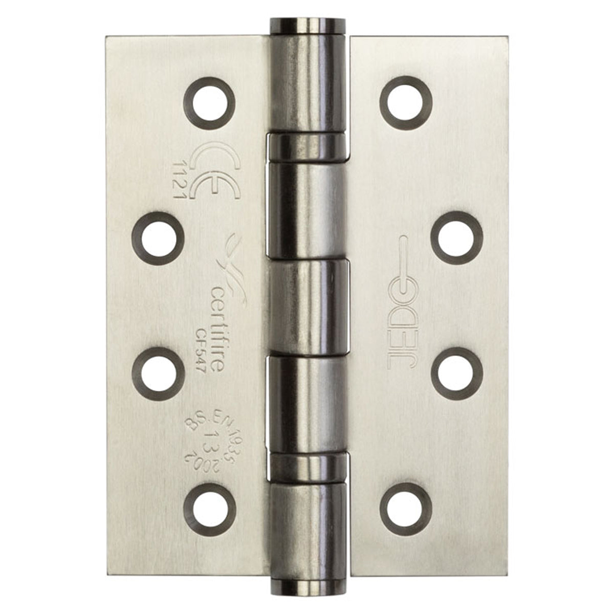 JEDO BALL BEARING HINGE+SCREWS G13 102x76x3 SSS J9507SSS