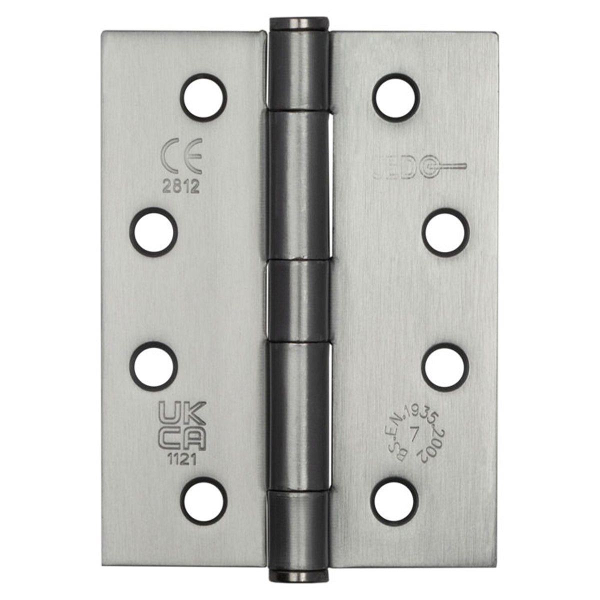 JEDO HD BUTTON TIP HINGE G7 102x75x2.5 ST/SCP J451BT-SC