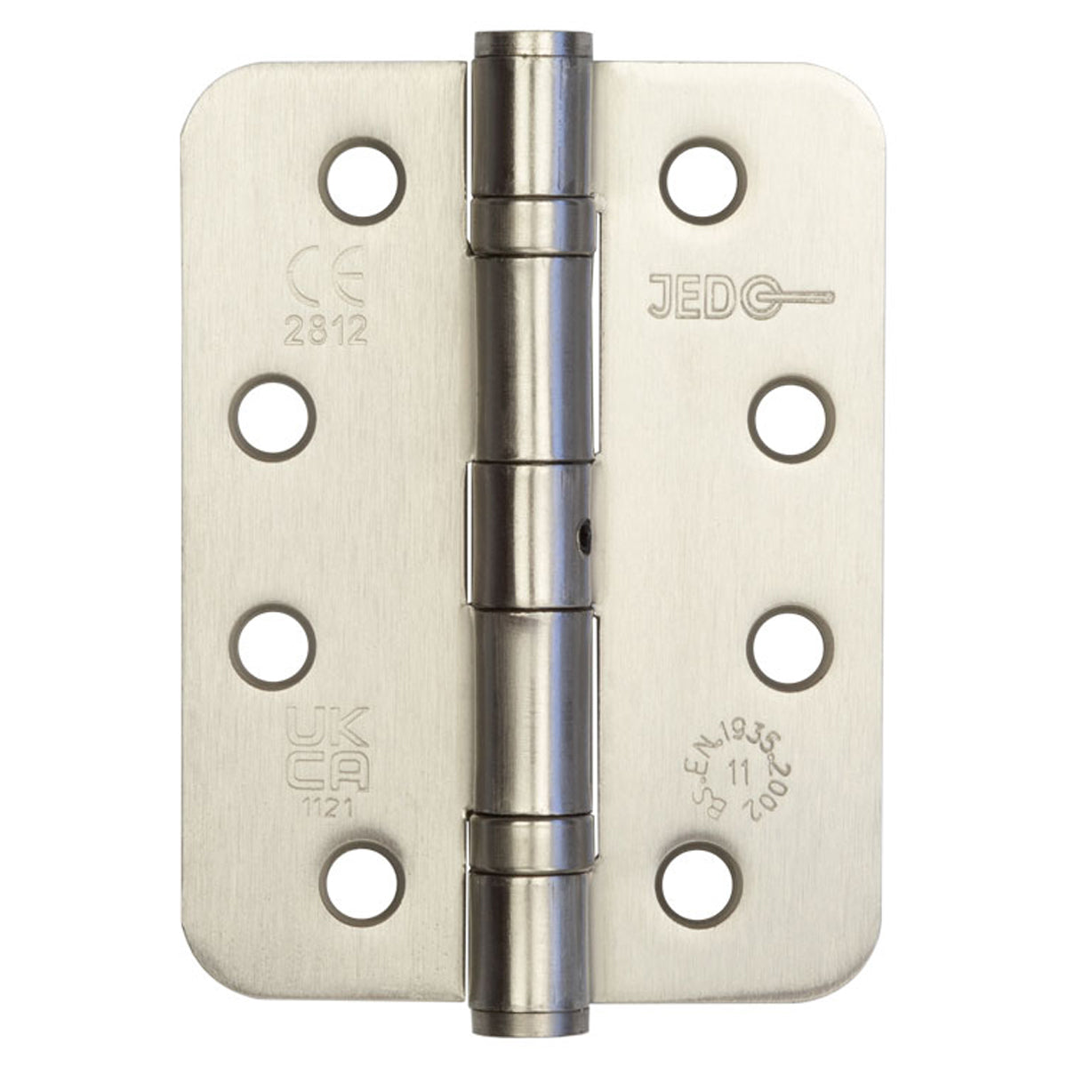 JEDO BALL BEARING HINGE RADIUS 102x76x3 ST/SNP J8500RSN
