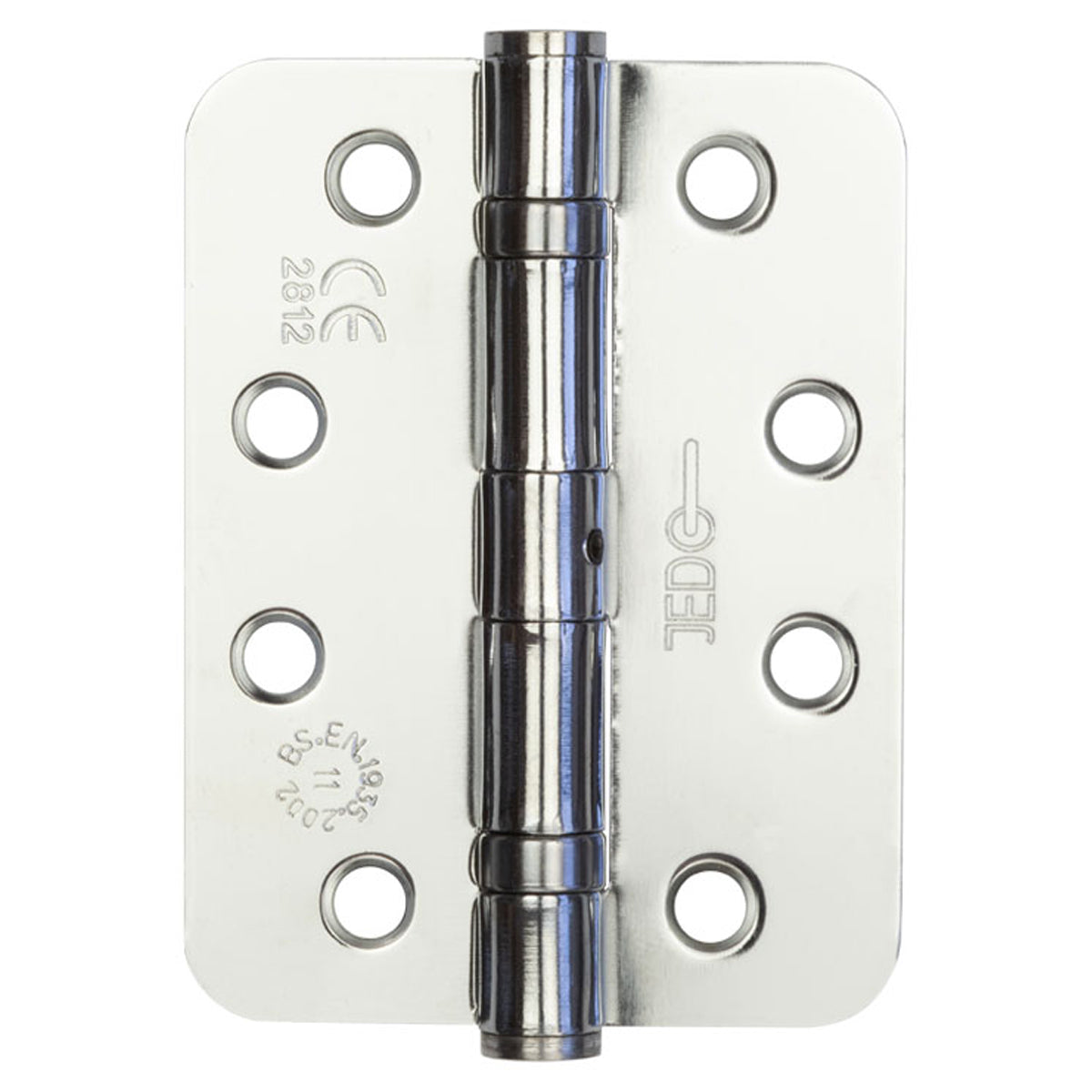 JEDO BALL BEARING HINGE RADIUS 102x76x3 ST/PCP J8500RPC