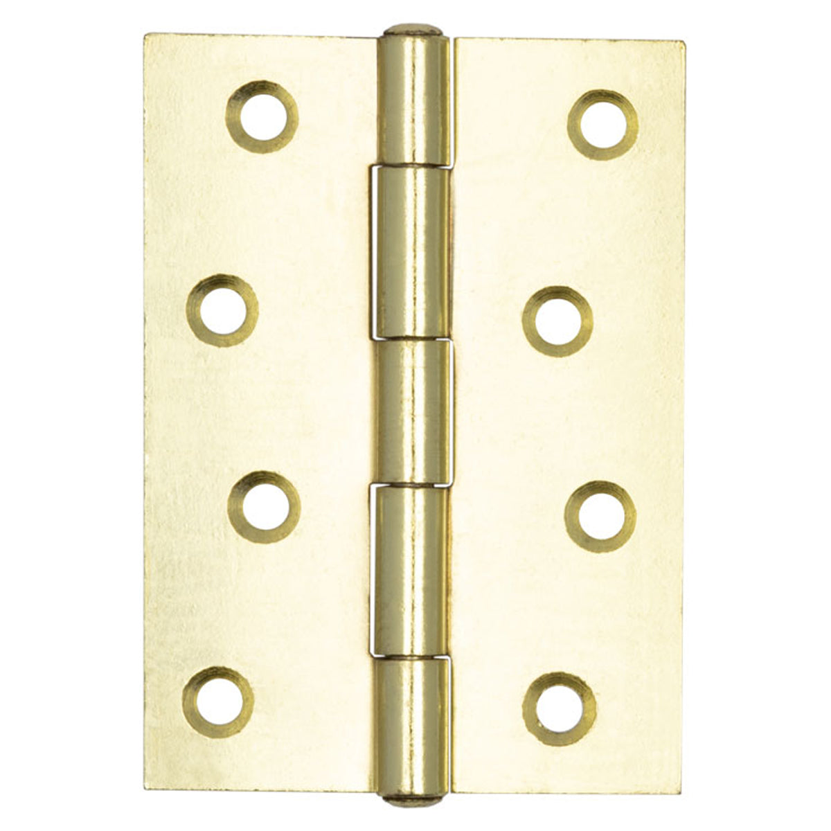PLAIN BEARING BUTT HINGE 102x76x2 ST/EBR J1838-FEB