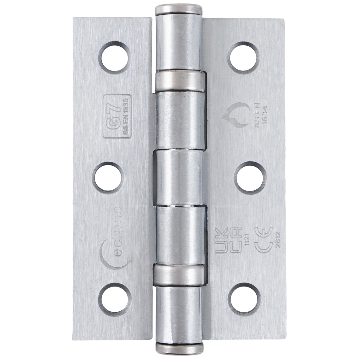 ECLIPSE MILD STEEL BALL BEARING HINGE G7 76x51x2 SCP PR