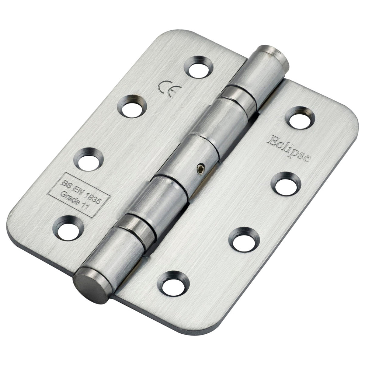 ECLIPSE MILD STEEL BALL BEARING HINGE RADIUS G11 102x76x2.7 SCP PR
