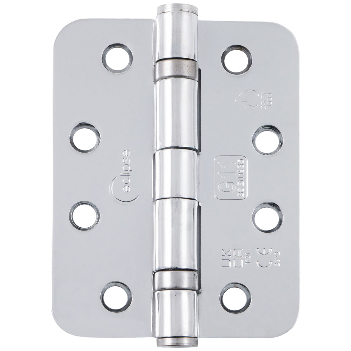 ECLIPSE MILD STEEL BALL BEARING HINGE RADIUS G11 102x76x2.7 PCP PR