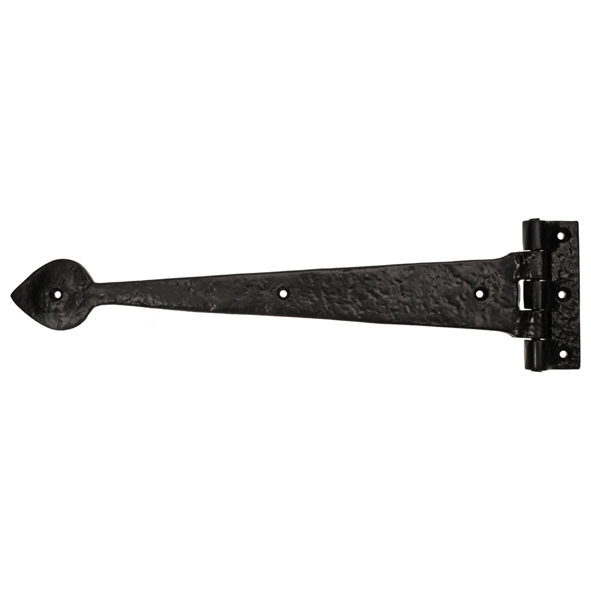 BLACK ANTIQUE WORKING PATTERN HINGE 390 ABK PR