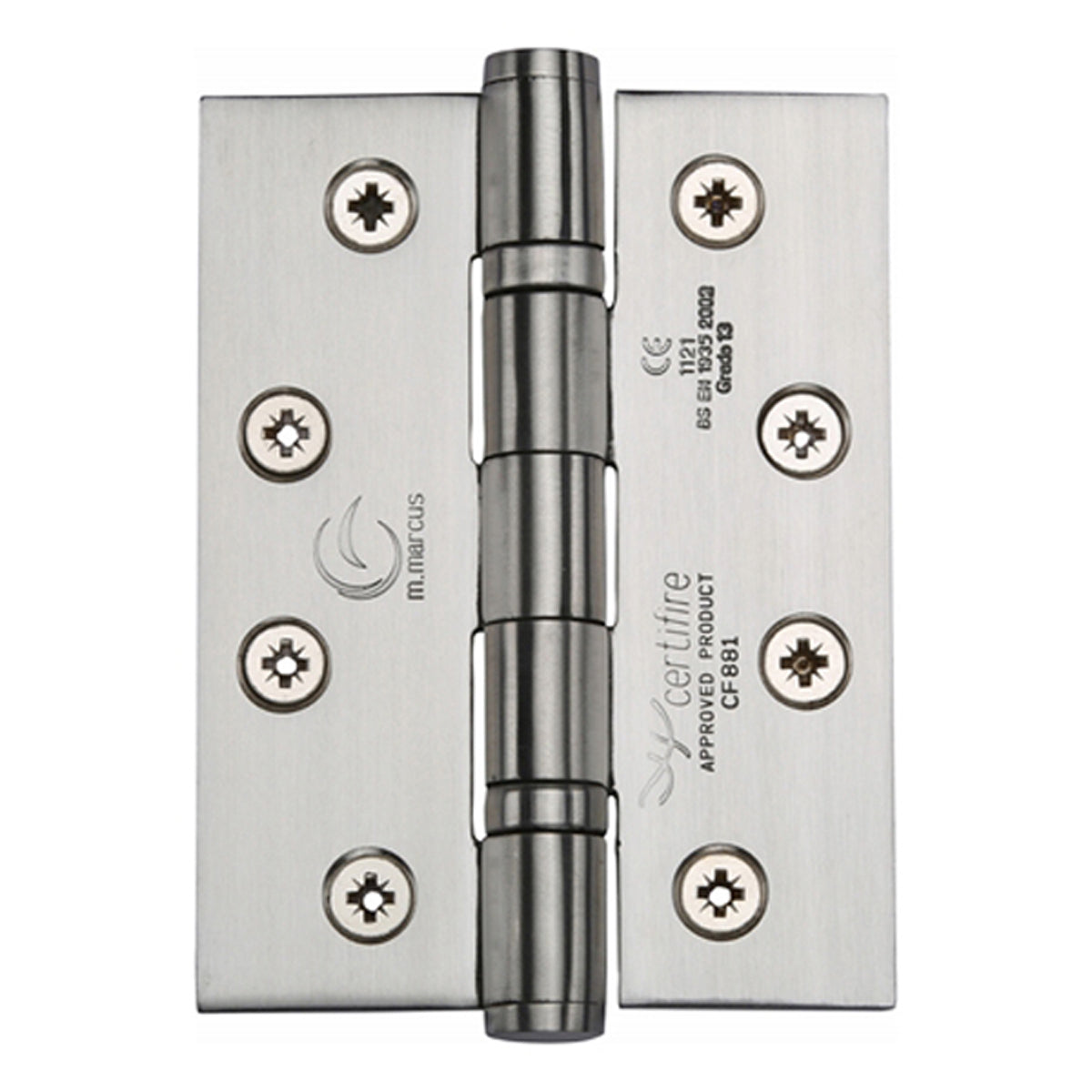 SS LINE HINGE 102x76 SST by M MARCUS LTD