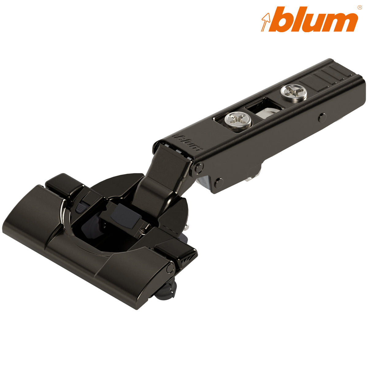 BLUM CLIP BLUMOTION HINGE 110deg OVERLAY INSERTA ONYX by JULIUS BLUM UK LTD