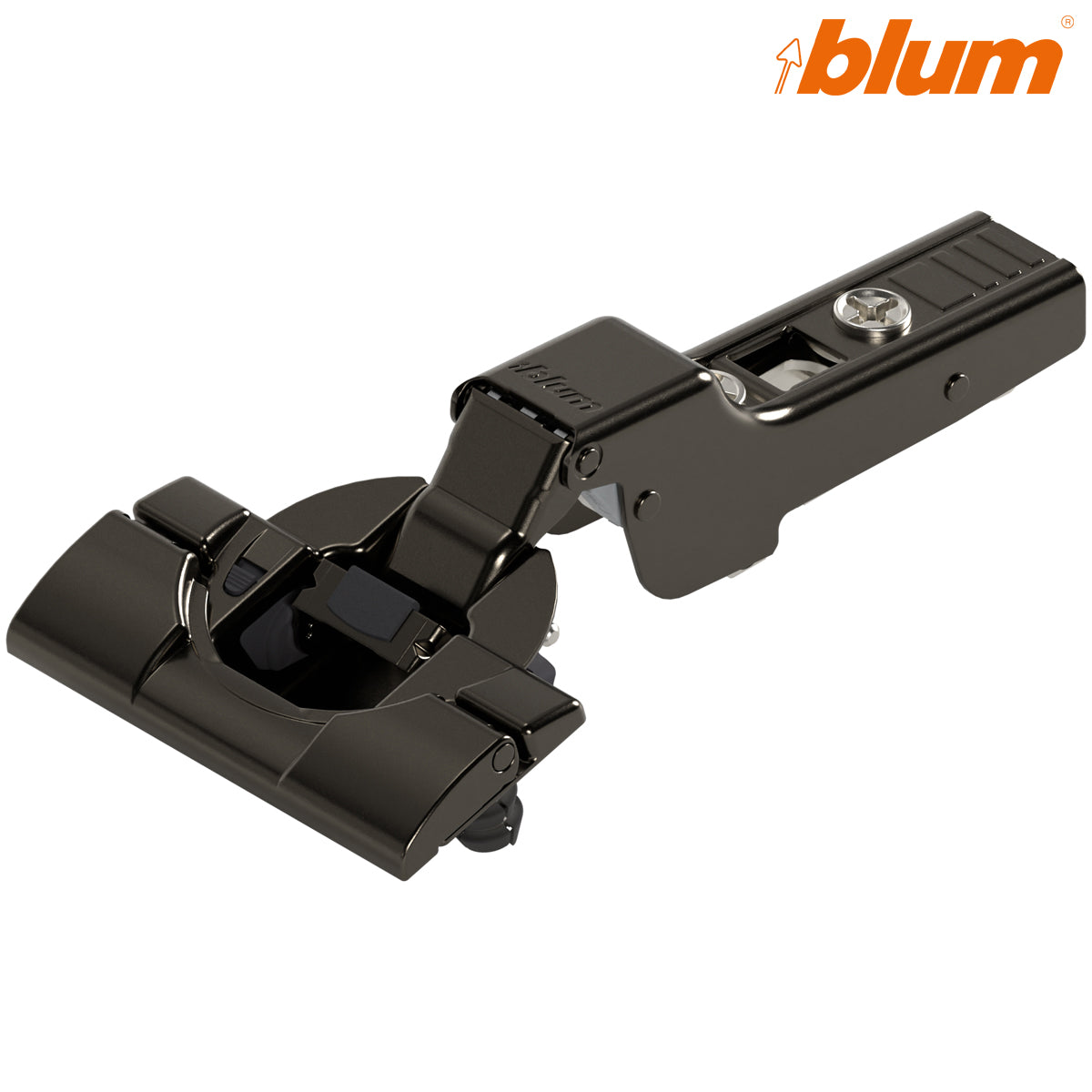 BLUM CLIP BLUMOTION HINGE 110deg DUAL INSERTA ONYX by JULIUS BLUM UK LTD