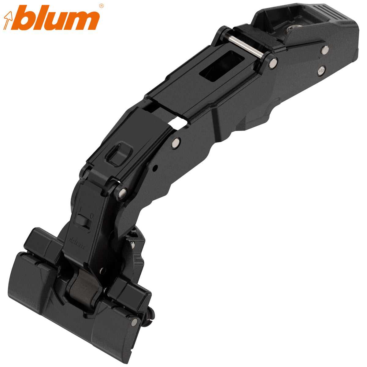 BLUM CLIP BLUMOTION WIDE HINGE 155deg DUAL INSERTA ONYX by JULIUS BLUM UK LTD