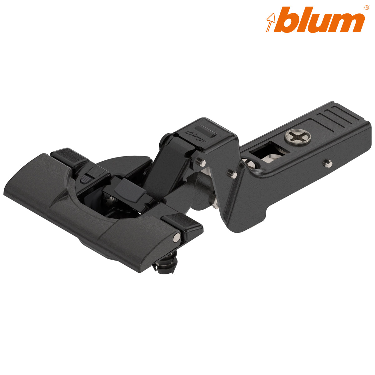 BLUM CLIP BLUMOTION PROFILE HINGE 95deg INSET INSERTA ONYX by JULIUS BLUM UK LTD