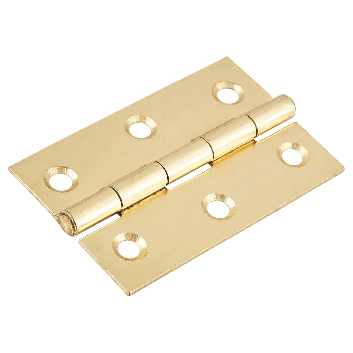 NON CE MILD STEEL BUTT HINGE 76x50 EBR by Spira Brass