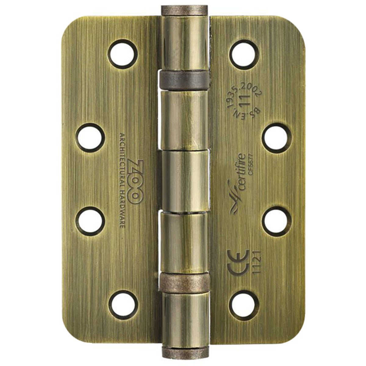 ZHS ST DOOR HINGE RAD 102x76x3 FBZ – HIZ1265K