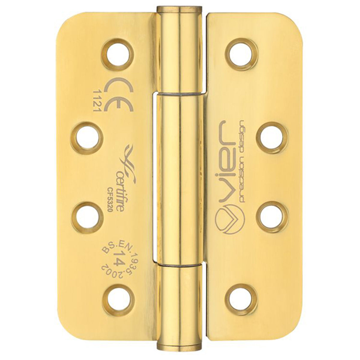 VHC HINGE G14 160KG RAD PVD