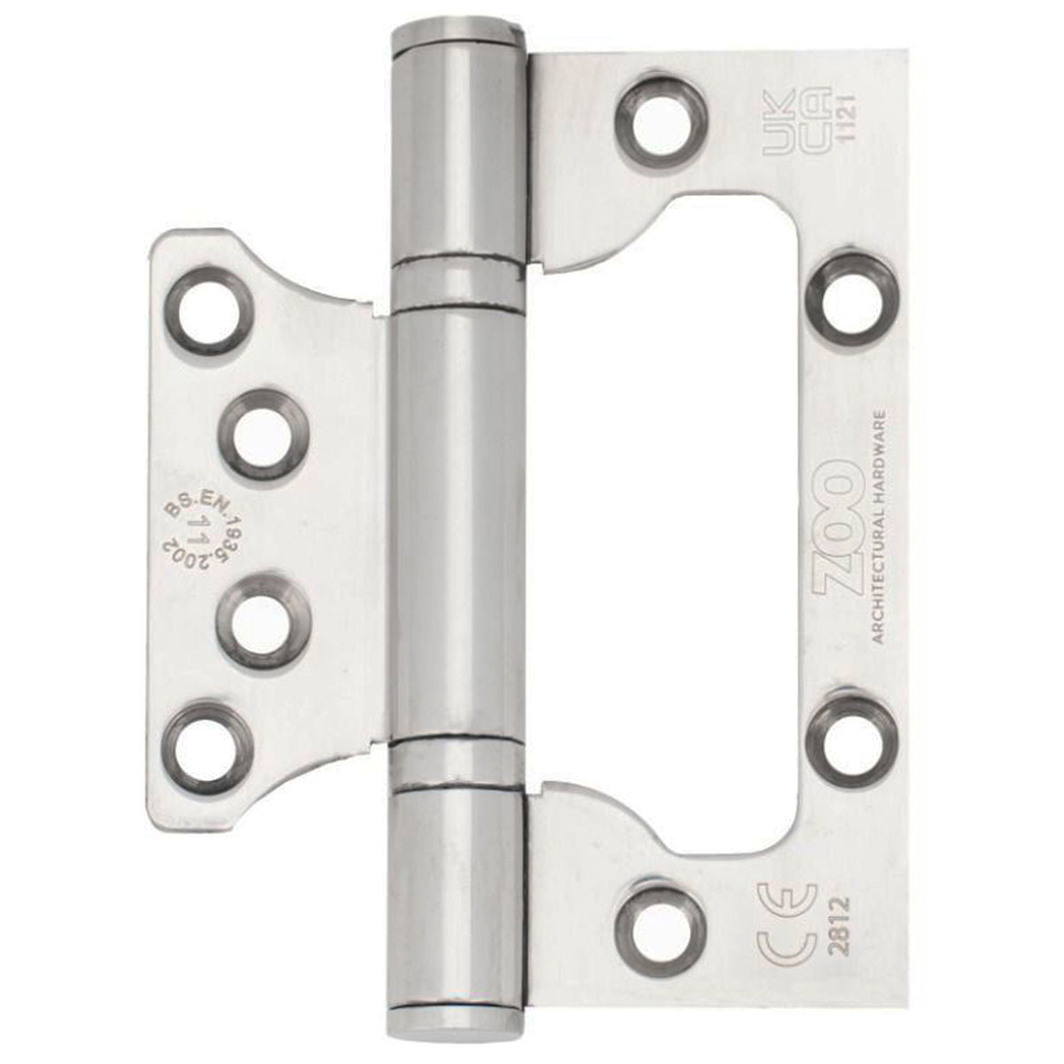 FLUSH/INTERLEAF HINGE G11 SS PAIR – HIZ1270A
